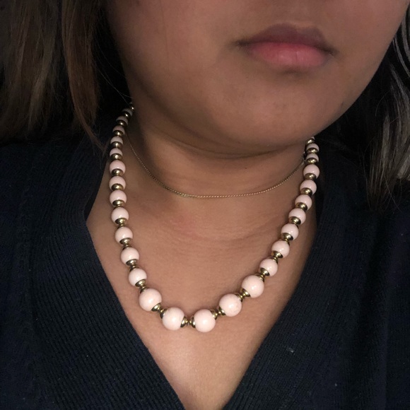 Accessories - PEACH PEARL NECKLACE